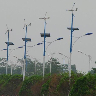 Hybrid wind and solar street light from Jiangsu Feida PV Co., Ltd