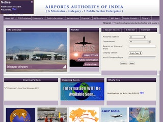 Tenders for providing solar power Obstruction Light on hill top by Airports Authority India