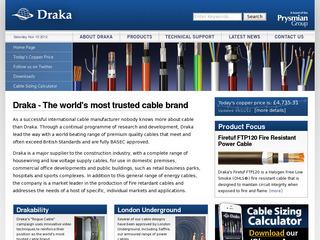 Solar Photovolataic cables from Draka 